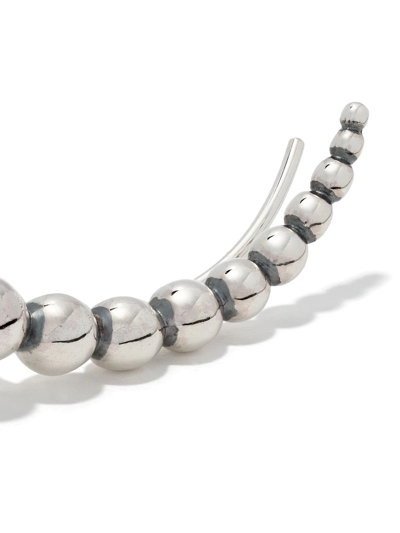 Shop Georg Jensen Moonlight Grapes Earrings In Silver