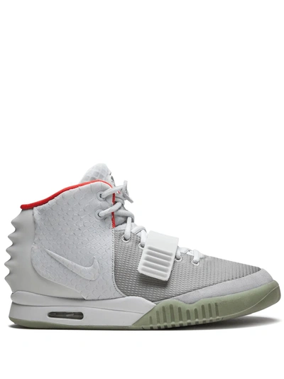Shop Nike Air Yeezy 2 Nrg Sneakers In Grey