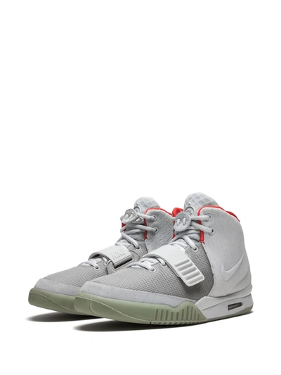 Shop Nike Air Yeezy 2 Nrg Sneakers In Grey