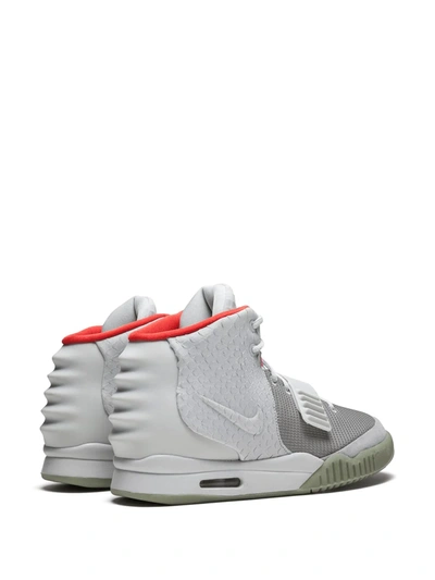 Shop Nike Air Yeezy 2 Nrg Sneakers In Grey