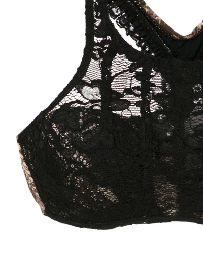 Amir Slama Lace Bikini Set In Black