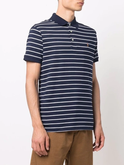 STRIPED SHORT-SLEEVED POLO SHIRT