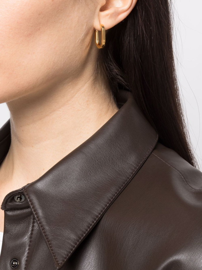 Maria Black Woods Huggie Hoop Earring In Gold