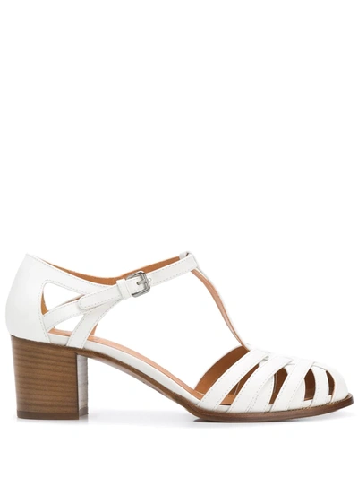 Shop Church's Woven Strap Sandals In White