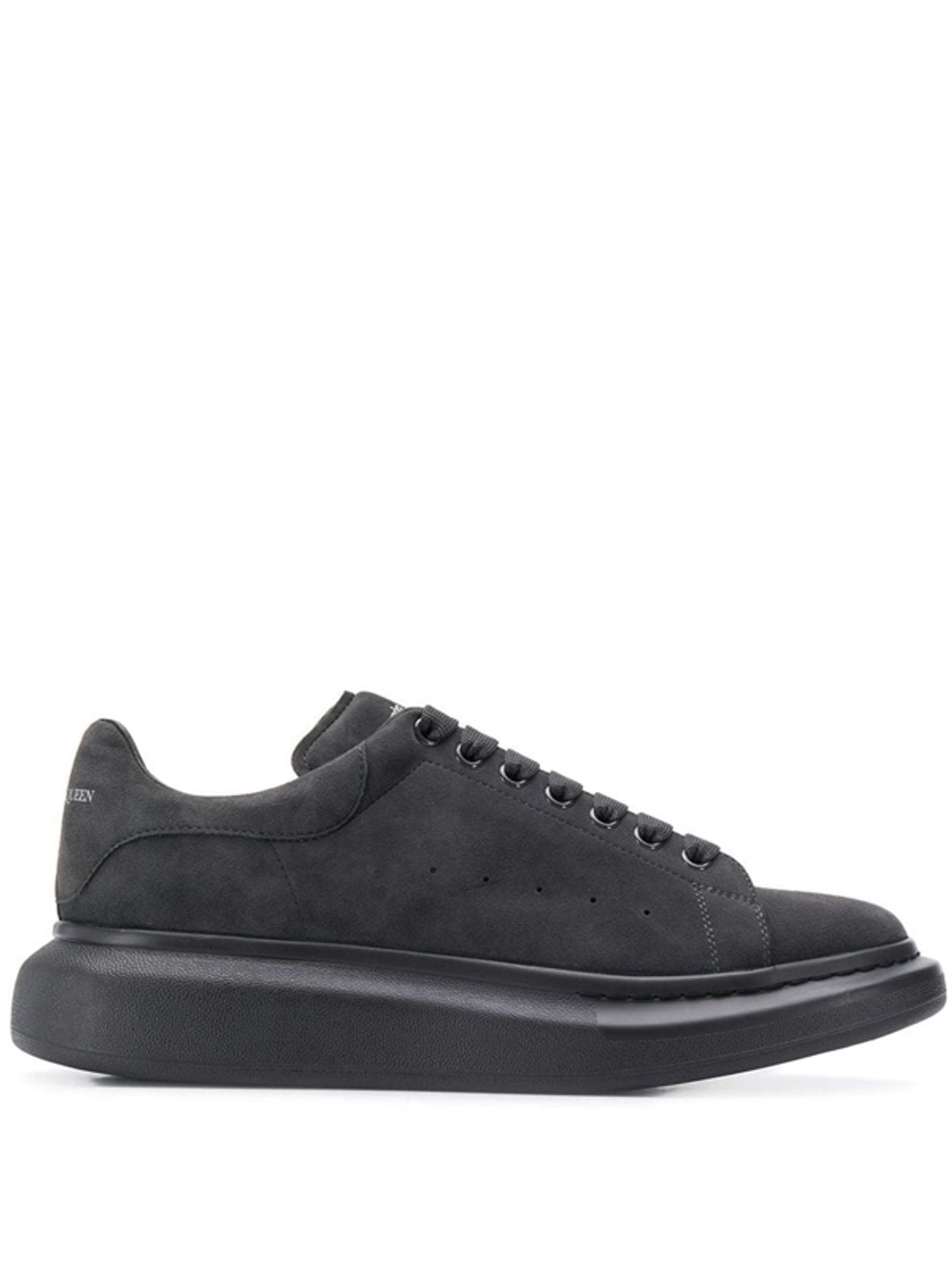 Alexander Mcqueen Grey Suede Oversized Sneakers ModeSens