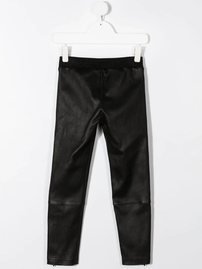 Shop Brunello Cucinelli Stretch-fit Trousers In Black