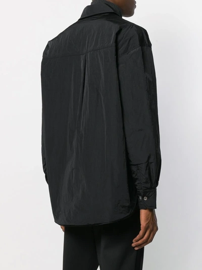 Our Legacy Shirt With Button-down Collar And Chest Pocket In Black