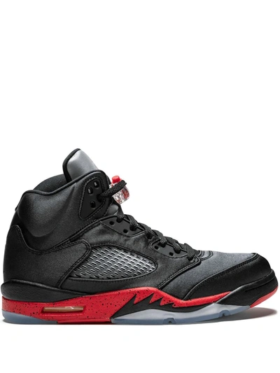 JORDAN AIR JORDAN 5 RETRO SNEAKERS - 黑色