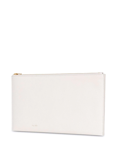 ADRIAN LEATHER ENVELOPE CLUTCH
