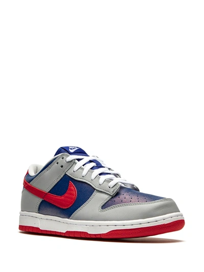 Shop Nike Dunk Low "samba" Sneakers In Blue