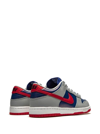 Shop Nike Dunk Low "samba" Sneakers In Blue