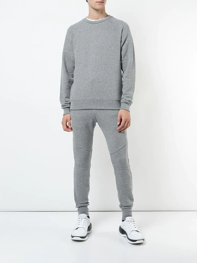 contrast drawstring track trousers