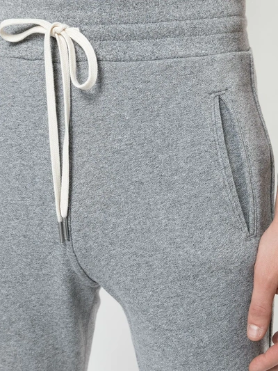 contrast drawstring track trousers