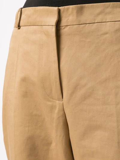 MARNI 经典八分裤 - 棕色