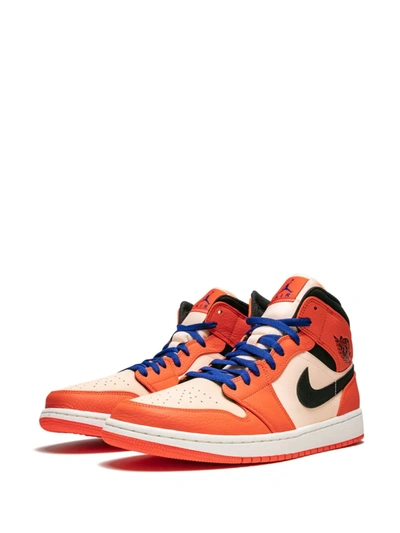 Jordan Air  1 Mid Se Team Orange In Orange