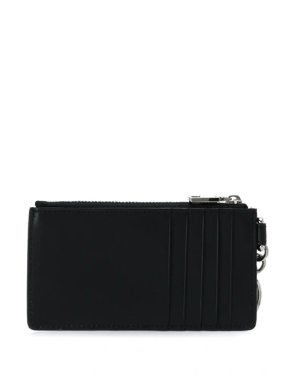 Shop Dolce & Gabbana Logo Print Cardholder In Black