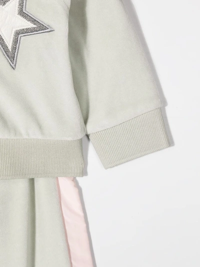 Shop Moncler Star Patch Two-piece Tracksuit In Green