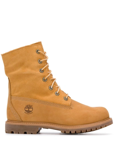 Timberland Authentic Teddy Ankle Boots In Neutrals | ModeSens