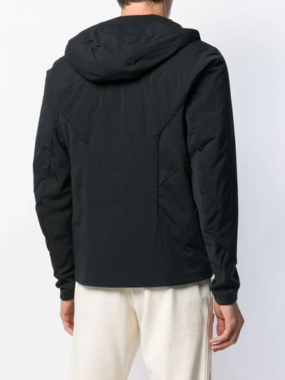 Shop Arc'teryx Hooded Jacket In Black