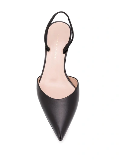 Shop Giuseppe Zanotti 65mm Pointed-toe Pumps In Black