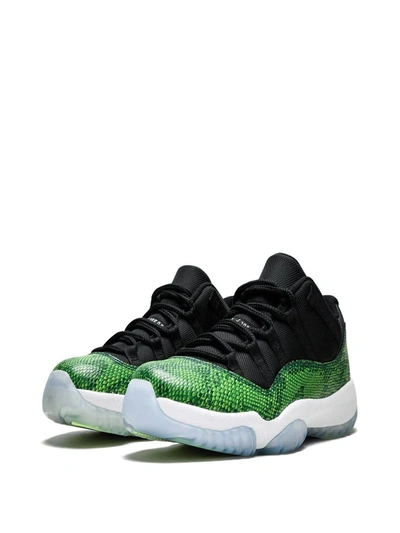 Jordan Air  11 Retro Low Sneakers In Black