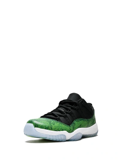 Shop Jordan Air  11 Retro Low "nightshade" Sneakers In Black