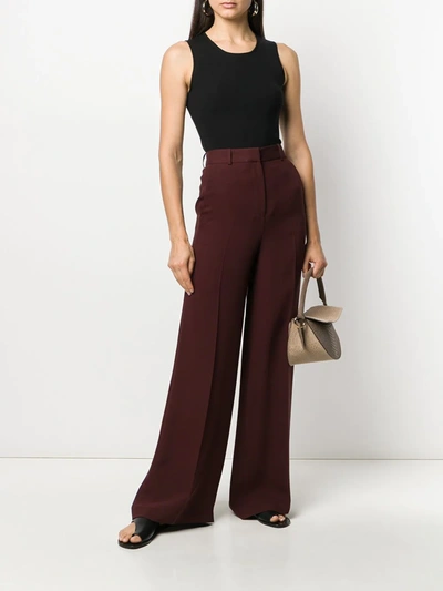 Joseph Scoop-neck Stretch Silk Tank In Black