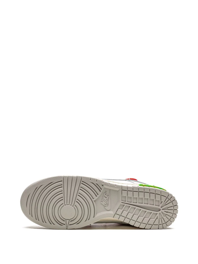 Nike X Off-white Dunk Low Sneakers In Grey