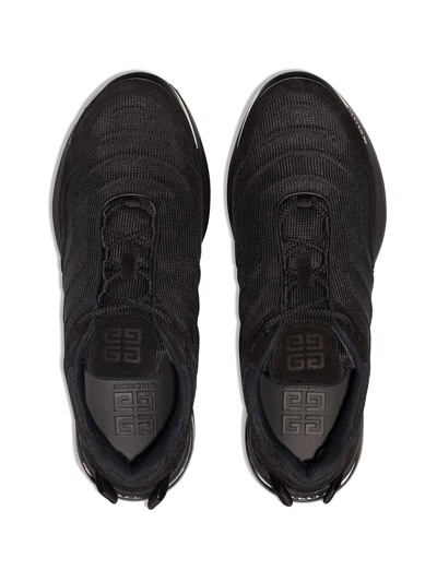 Shop Givenchy Giv 1 Light Runner Sneakers In 黑色