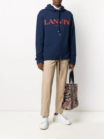 Lanvin Trousers Natural In Neutrals