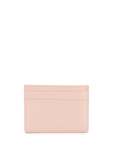 Shop Dolce & Gabbana Baroque Logo Cardholder In Pink