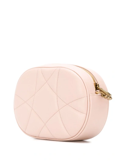 Shop Dolce & Gabbana Devotion Quilted Camera Bag In Pink