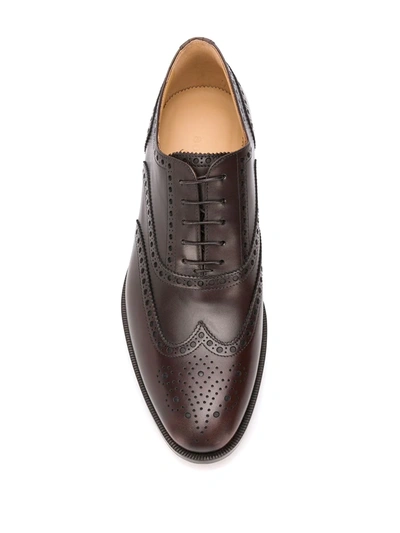 Scarosso Philip Classic Brogues In Brown