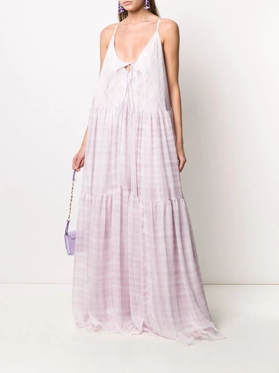 Shop Jacquemus La Robe Mistral Long Dress In Pink