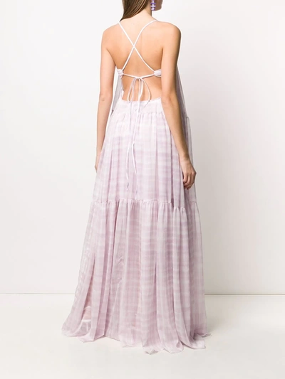 Shop Jacquemus La Robe Mistral Long Dress In Pink