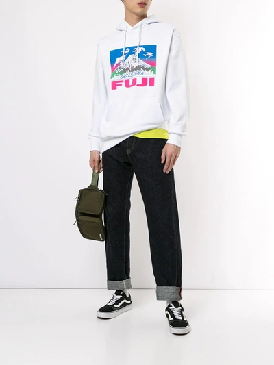 Shop Palace Fuji Pal Graphic-print Hoodie In White