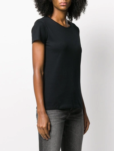 Shop Majestic Basic T-shirt In Black