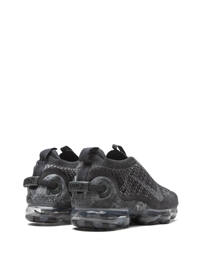 Shop Nike Air Vapormax 2020 Flyknit "black/dark Grey" Sneakers