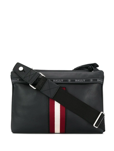 Men's Trainspotting Leather Crossbody Bag In Black
