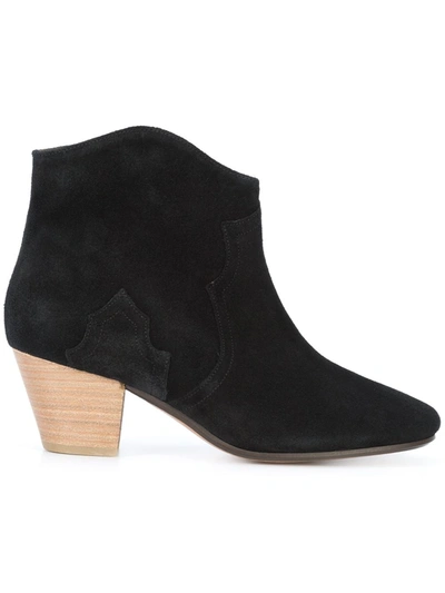 Shop Isabel Marant Dicker Boots In Black