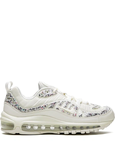 Shop Nike Air Max 98 Lx Sneakers In White