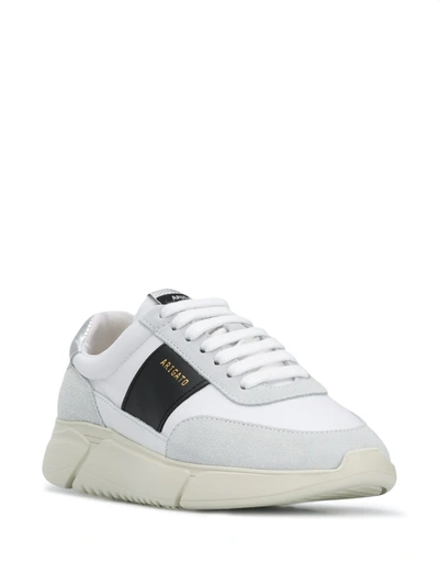 Shop Axel Arigato Genesis Vintage Low-top Sneakers In White