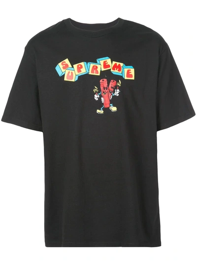 Supreme dynamite 2024 tee black