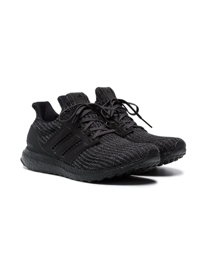 Shop Adidas Originals Ultraboost "triple Black" Sneakers