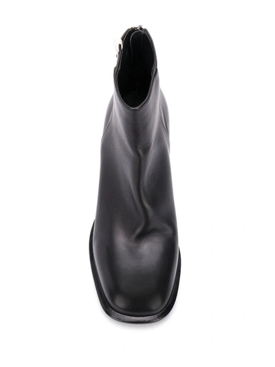 Shop Premiata Block Heel Ankle Boots In Black