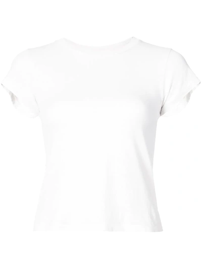 Shop Re/done 1960s Slim T-shirt In White
