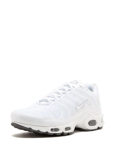 Shop Nike Air Max Plus "triple White" Sneakers