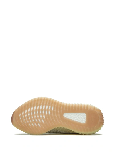 Adidas Originals Yeezy Boost 350 V2 Mesh-trimmed Primeknit Sneakers In Neutrals