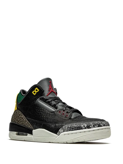 Shop Jordan Air  3 Se "animal Instinct 2.0" Sneakers In Black