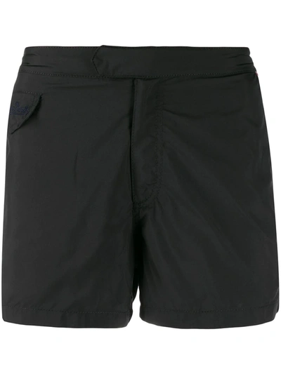 Shop Mc2 Saint Barth Harry Swim Shorts In Black